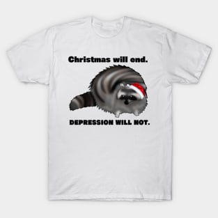 Christmas Trash Panda T-Shirt